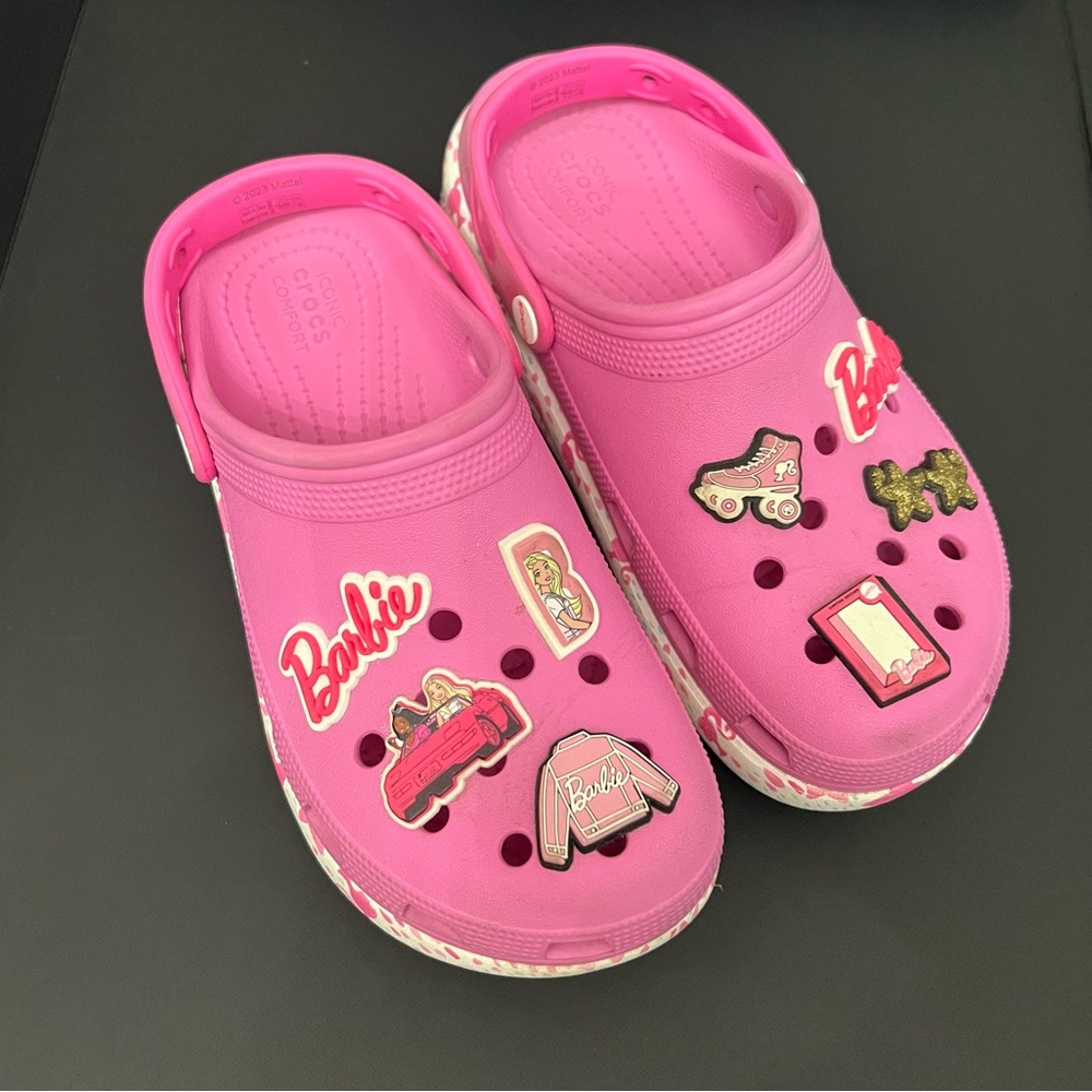 Barbie Pink Kids Clogs